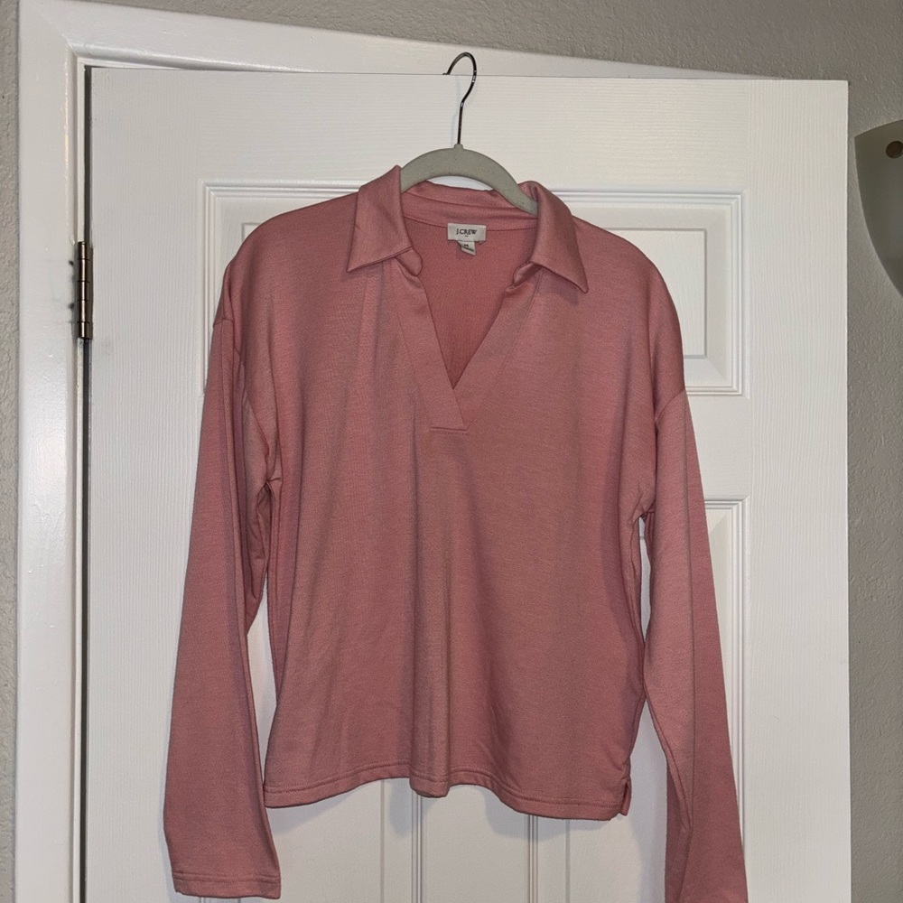 J. Crew Women’s Collared Long Sleeve Top